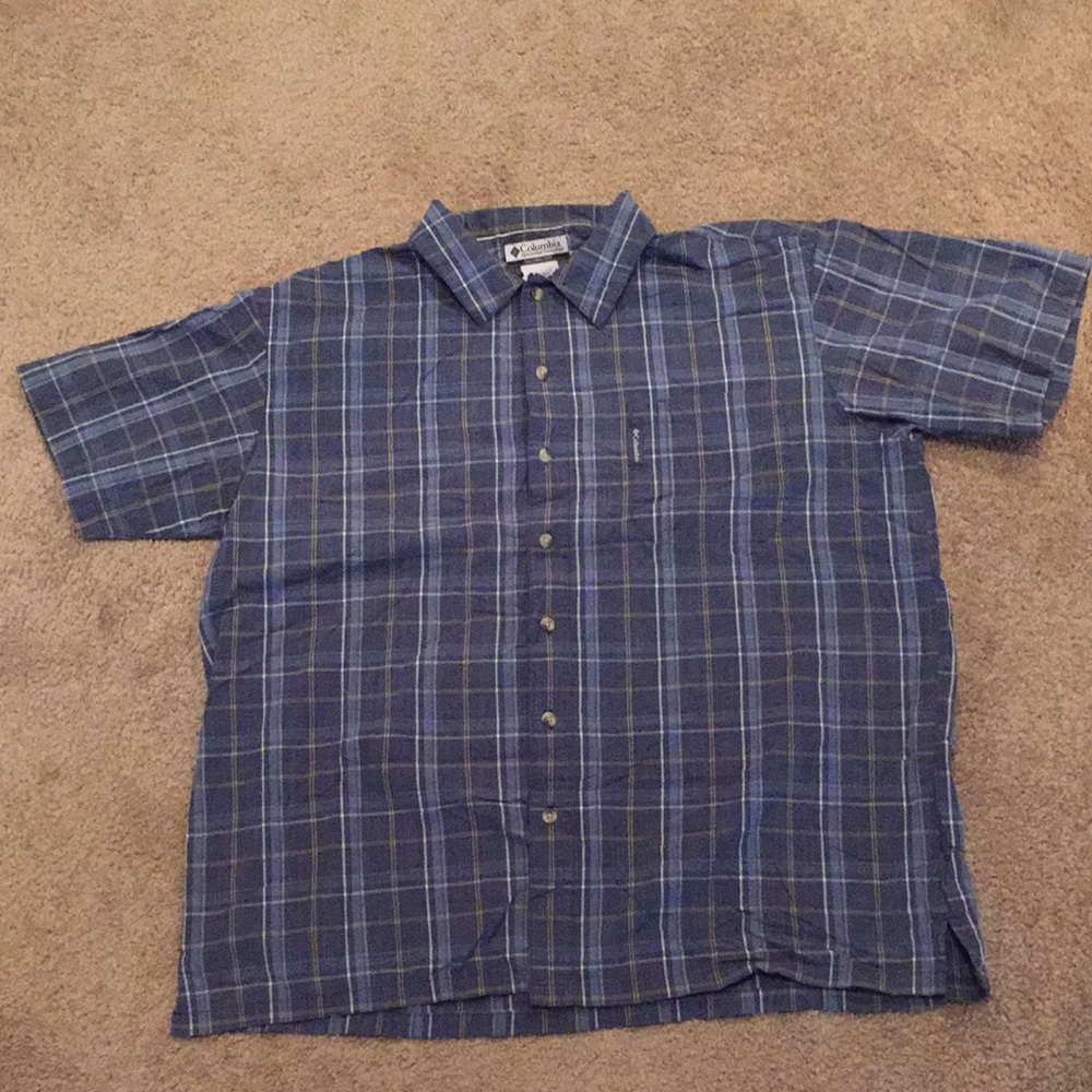 2XL Columbia button up short sleeve